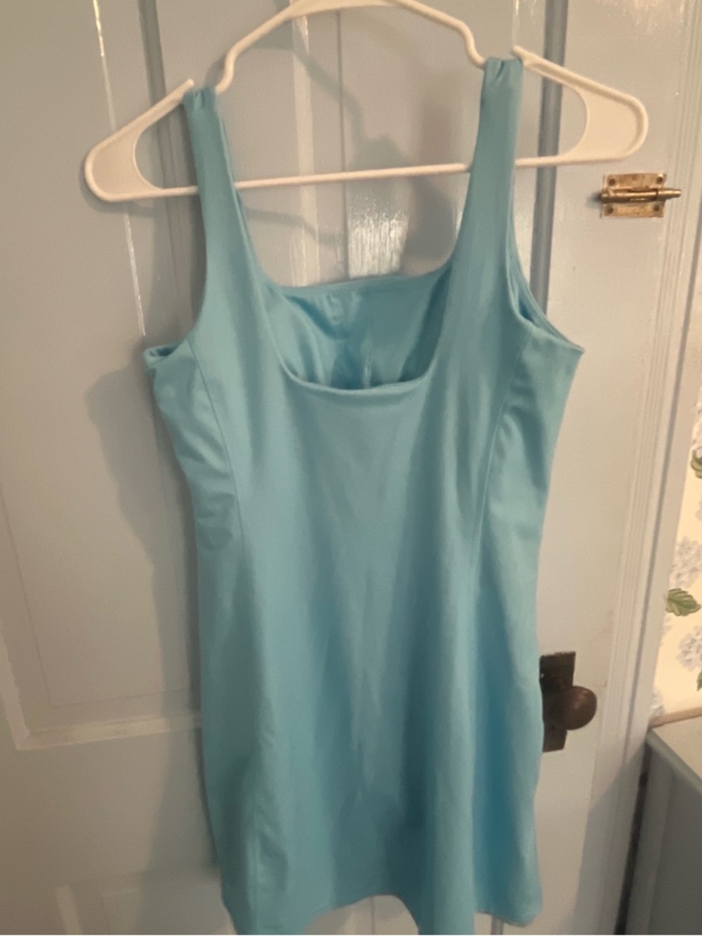 All in Motion for Target Light Blue Sleeveless Square-Neck Active Dress - Picture 5 of 6